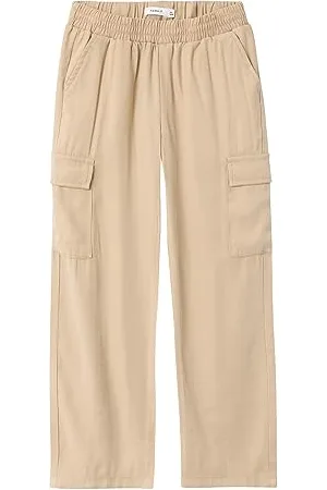 NAME IT NKFBELLA St TWI Cargo 8262-BU Noos Pantalons, , 152 Fille