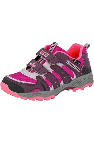 LICO Fremont V, shoes fille - Multicolore (Bordeaux/Rosa), 37 EU (4 UK UK)