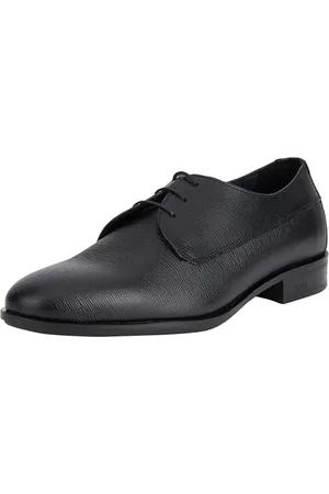HUGO BOSS Homme Colby_Derb_przst Derby, Black, 47 EU