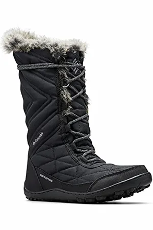 Columbia MINX MID III bottes de neige imperméables Femme, Noir (Black x Ti Grey Steel), 36 EU