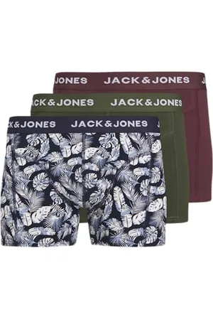 JACK & JONES JACTREVOR Trunks 3 Pack JNR, Caleçon Boxeur