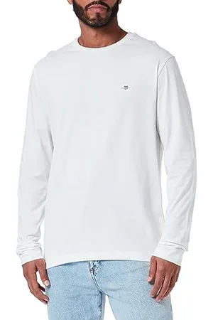GANT LS Shirt À Manches Longues Reg Shield, , S Homme