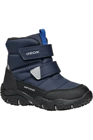 Geox Bébé garçon B Baltic Boy B ABX B Botte de Neige, Navy/Royal, 21 EU