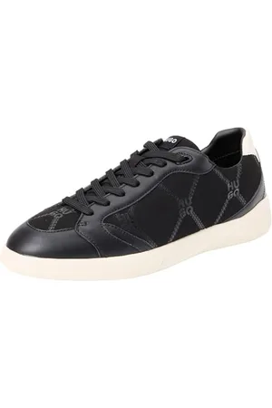 HUGO BOSS Femme Riven_Tenn_pupntsd Basket, Black, 37 EU