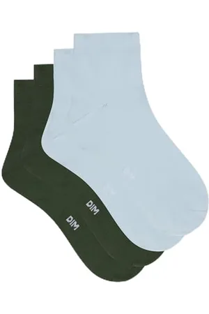 Dim Socquettes Femme Skin Extra Douce Effet Seconde Peau x2, , Taille unique