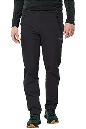 Jack Wolfskin GLASTAL Winter Pants M Pantalon de randonnée Homme, Black, 52