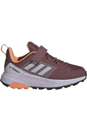 adidas Mixte Terrex Trailmaker Hiking Shoes Chaussures de randonnée, Quiet Crimson/Silver Dawn/Amber Tint, 33.5 EU