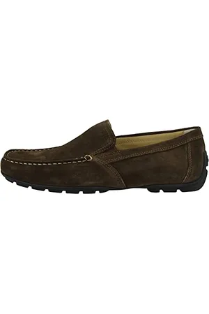 Geox Homme U Moner V Mocassins, Coffee, 39 EU