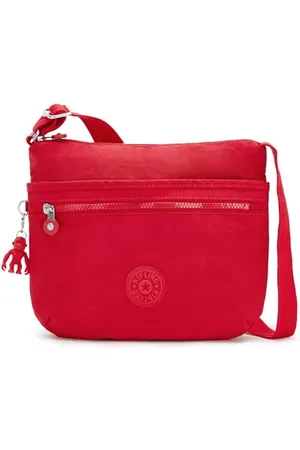 Kipling ARTO Sac à bandoulière de taille moyenne, (Rouge)