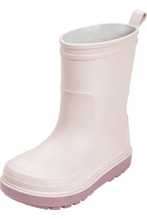 Playshoes Garçon Unisex Kinder Gummistiefel Botte de Pluie, Rosa, 23 EU