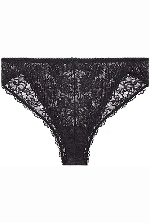 Savage X Fenty Floral Lace High Leg Brazilian, Bikinis et brésilien Femme, , 2X