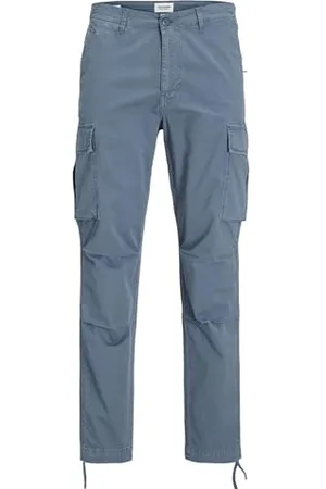 JACK & JONES Jpstace Jjtucker Cargo AMA Noos Pantalon, Blue Mirage, 30W x 32L Homme