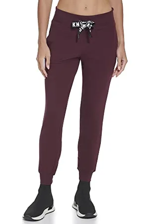 DKNY Jogging en Polaire pour Femme-Pantalon de survêtement de Style vêtements de Sport