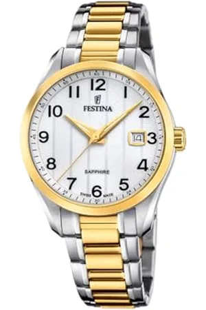 Festina Montre pour Homme F20027/1 Swiss Made Boîtier en Acier Inoxydable Multi Bracelet en Acier Inoxydable Multi