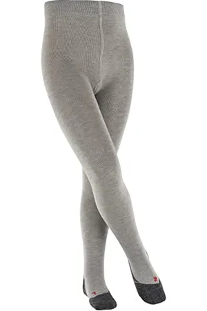 Falke Active Warm K Ti laine épais unis 1 paire, Collants Mixte enfant, , 152-164