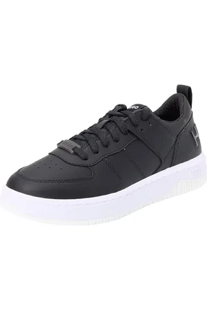 HUGO BOSS Femme Kilian_Tenn_puslc Basket, Black, 42 EU