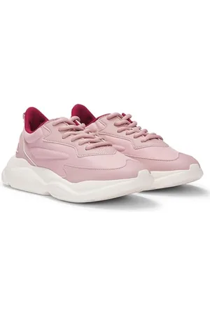 HUGO BOSS Femme Leon_Runn_cvpuW Basket, Light/Pastel Pink, 38 EU
