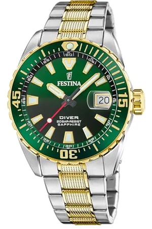 Festina Montre pour Homme F20706/2 The Originals Diver Boîtier en Acier Inoxydable Multi Bracelet en Acier Inoxydable Multi