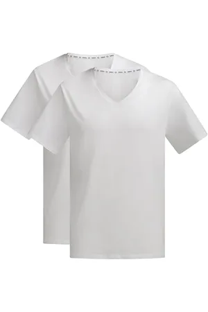 Dim Col V Good Coton Bio x2 T-Shirt, , S (Lot de 2) Homme