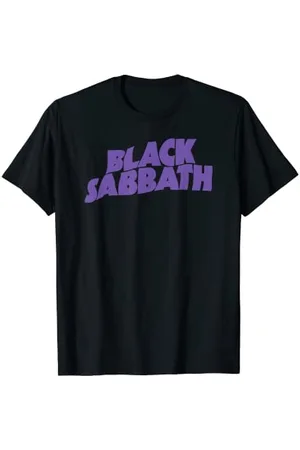 Black Sabbath Logo Purple T-Shirt