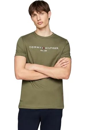 Tommy Hilfiger T-Shirt Manches Courtes Homme Slim Fit, , 3XL