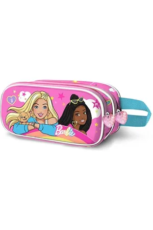 KARACTERMANIA Barbie Rainbow-Trousse 3D Double, , 8 x 23,5 cm