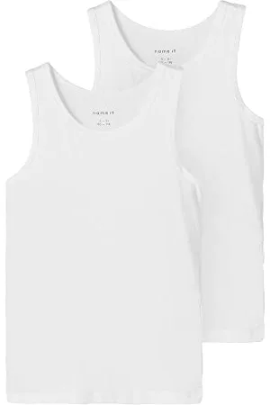 NAME IT Garçon Nkmtank Top 2p Noos Sous-vêtement, , 134 EU