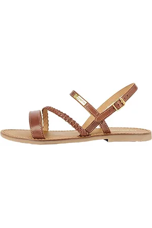 Les Tropéziennes par M Belarbi Femme BATRESSE Sandales Bride Arriere, Marron (Tan 782), 40 EU