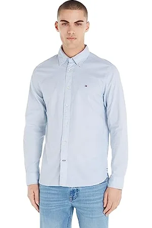Tommy Hilfiger Chemise Homme Core 1985 Flex Oxford Manches Longues, , XL