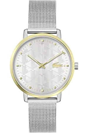 Lacoste Montre Analogique à Quartz pour Femme avec Bracelet en Acier Inoxydable argenté - 2001286