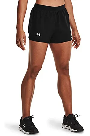 Under Armour Short Fly by 2.0 2-in-1 Short Femme Black/Reflective (001) FR: L (Taille Fabricant: LG)