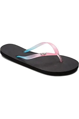 Roxy Femme Viva Gradient Sandale, Bleu/Rose, 41 EU