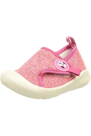DEBAIJIA Mixte enfant Shoes Plate forme, B Maille Rose, 27/28 EU