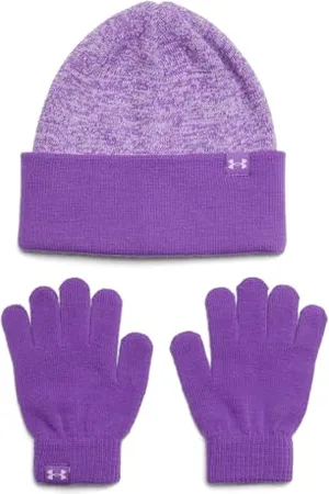 Under Armour Fille G Beanie/Glove Combo Hat