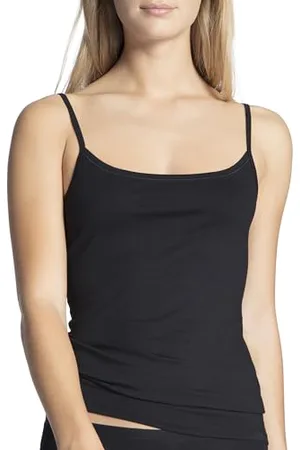 Calida Natural Comfort Maillot De Corps, (Schwarz 992), 38 (Taille Fabricant: X-Small) Femme