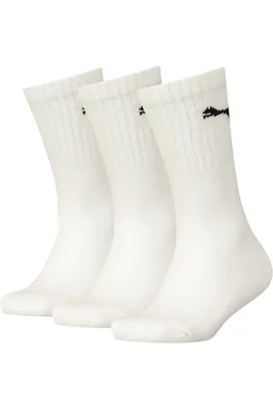 PUMA Lot de 3 Chaussettes de Sport Junior, , 27-30 Mixte Enfant