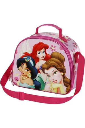 Disney Princesses Palace-Sac à Goûter 3D, Rose, 25,5 x 20 cm