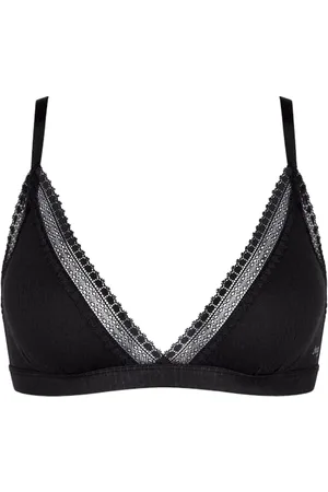 Sloggi GO Ribbed R Bralette Femme, Black, L