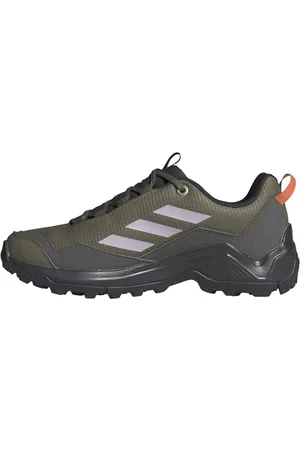 adidas Femme Terrex Eastrail Gore-TEX Hiking Shoes Chaussures de randonnée, Olive strata/Silver Dawn/Amber Tint, 40 2/3 EU