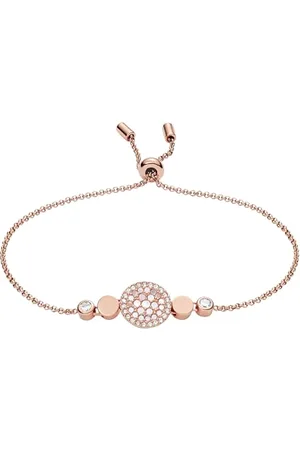 Fossil Bracelet Pour Femmes Mop, Longueur Intérieure Min. : 165mm Bracelet En Acier Inoxydable Or Rose, JF02905791