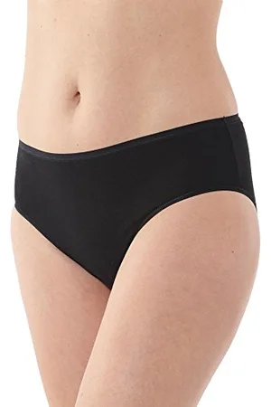 Schiesser Sous-vêtements en coton stretch Essentials pour femme (lot de 3), noir_145425.44