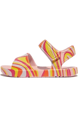 FitFlop IQUSHION Kids Toddler Swirly Ergonomic B/S Sandals Tongues, , 27 EU