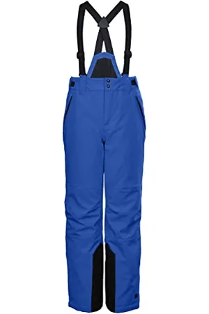 Killtec Garçon Pantalon Fonctionnel/Pantalon de Ski avec Braguette Amovible KSW 79 BYS Ski PNTS, Neon Blue, 164, 37310-000