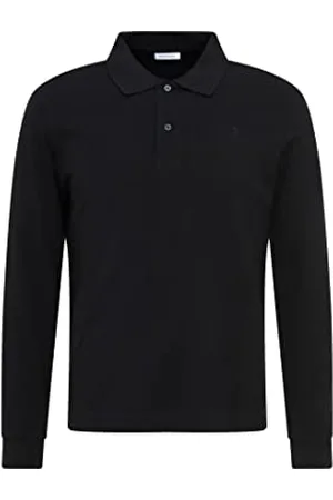 Seidensticker Slim Fit Polo à Manches Longues, , M Homme