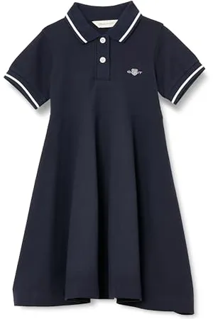 GANT Pique Spin Dress Robe, , 92 Fille