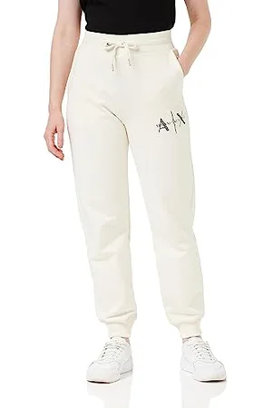 Armani Exchange Pantalon de survêtement avec Logo French Terry, , Taille M Femme