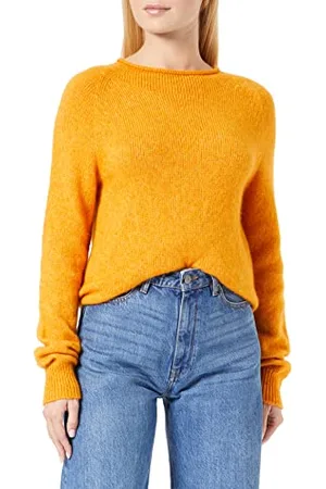 HUGO BOSS C_ Fesperanzan Sweater, Jaune Ouvert, L Femme