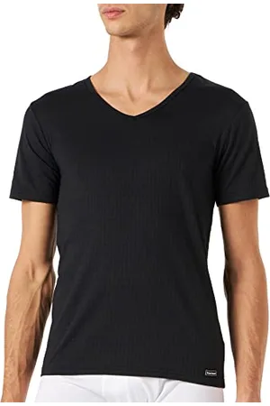 Bruno Banani V-Shirt Check Line 2.0 Tricot, Noir à Carreaux (125), L Homme