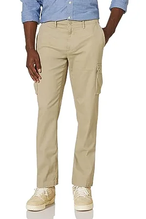 Amazon Pantalon Cargo Stretch, Coupe Droite (Grandes Tailles Disponibles) Homme, , 31W / 29L