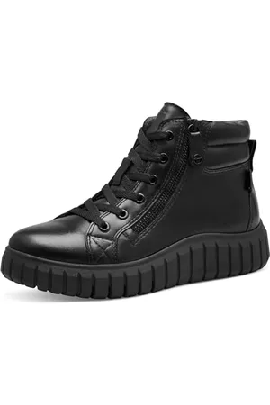 Tamaris Femme Bottes Confortables avec Lacets doublées en Duo-tex et Extra Grip Tendance, , 42 EU